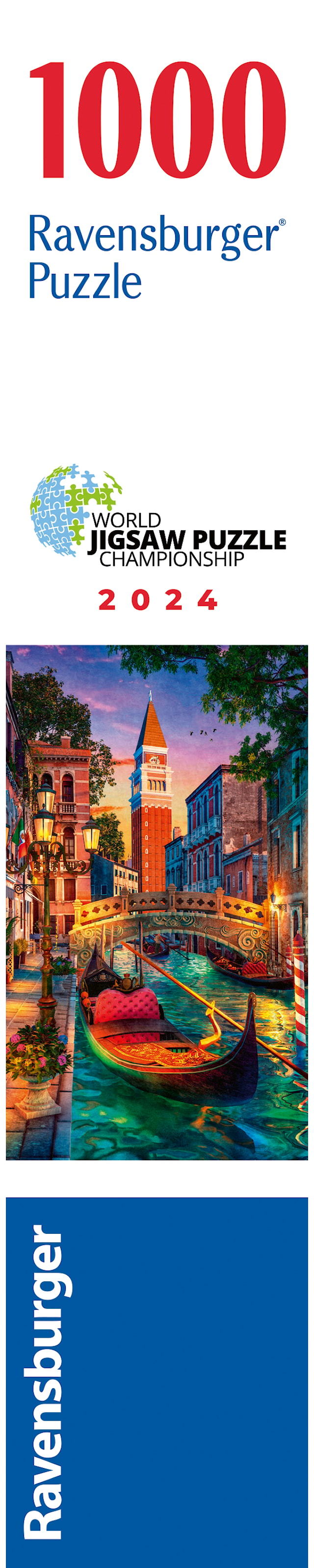 Kanalcruise i Venezia Puslespill 1000 biter, Ravensburger