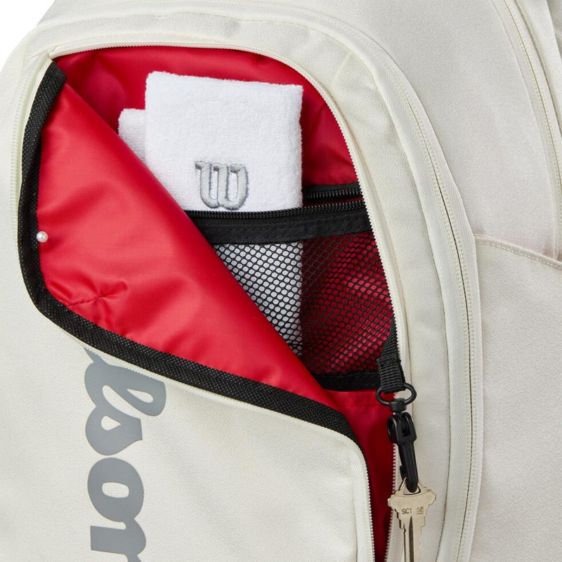 Sac à dos de tennis Wilson Tour Backpack blanc