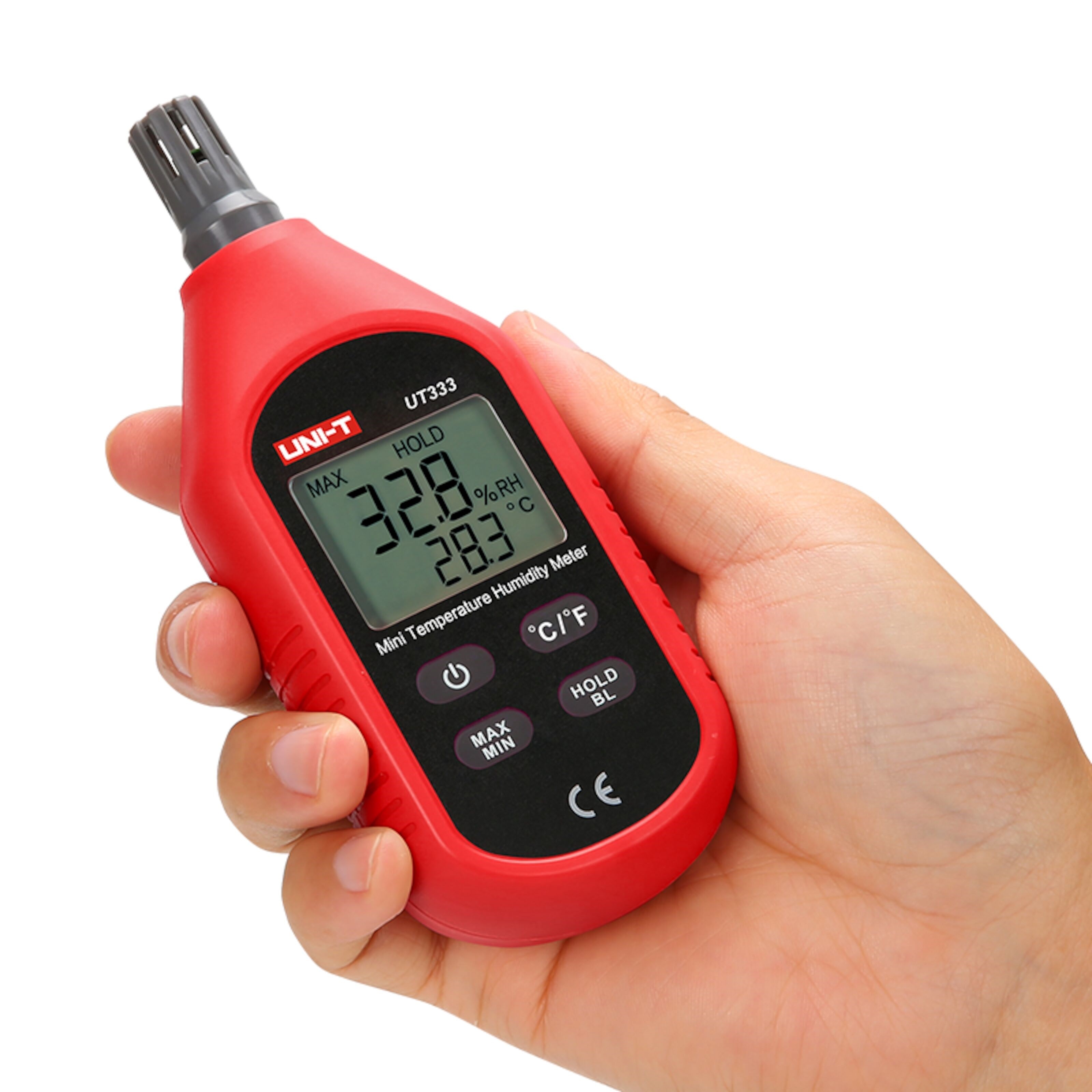Uni-T UT333 Termometer og luftfuktighetsmåler