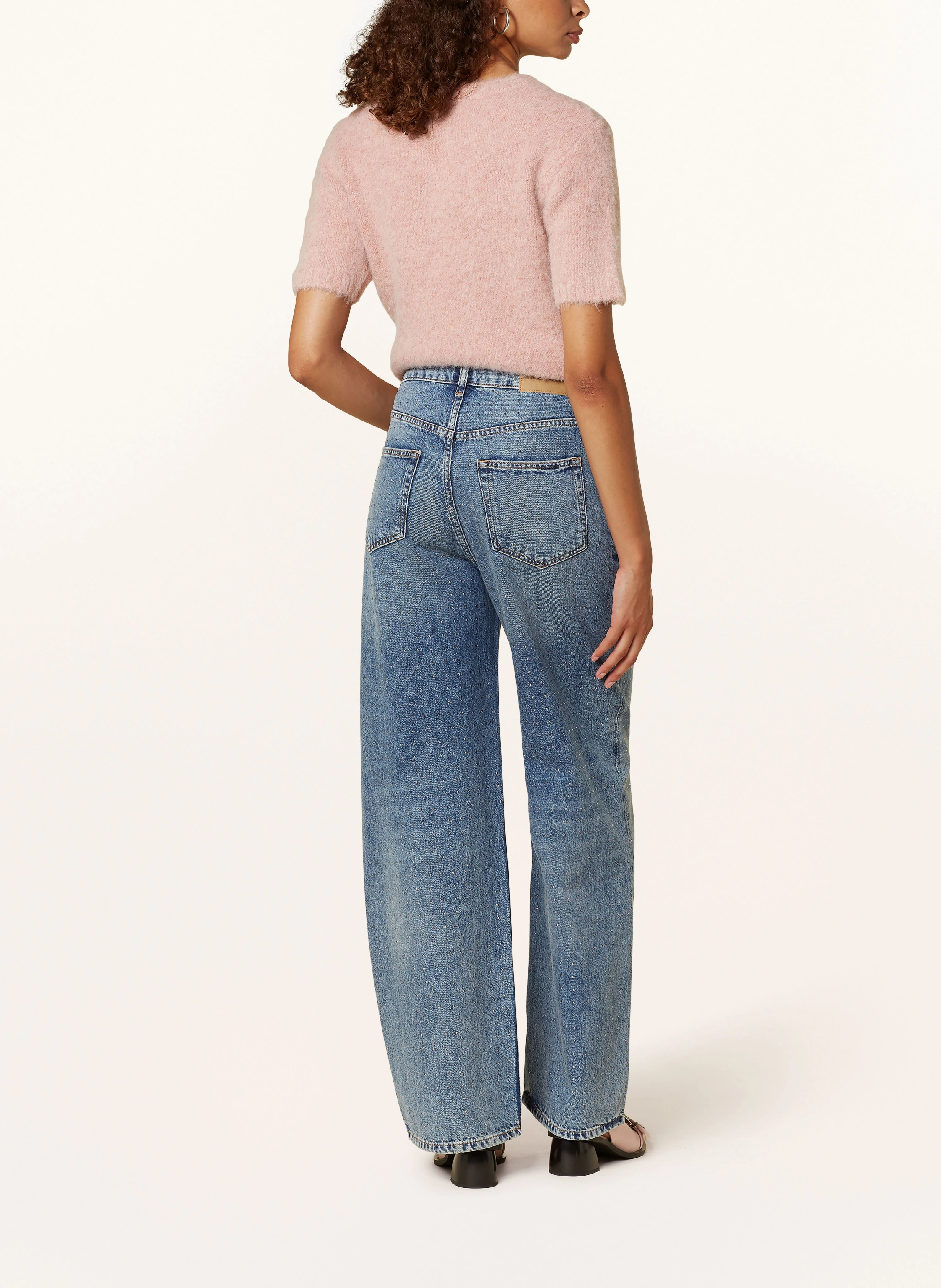 SAMSØE  SAMSØE Straight Jeans SHELLY mit Nieten