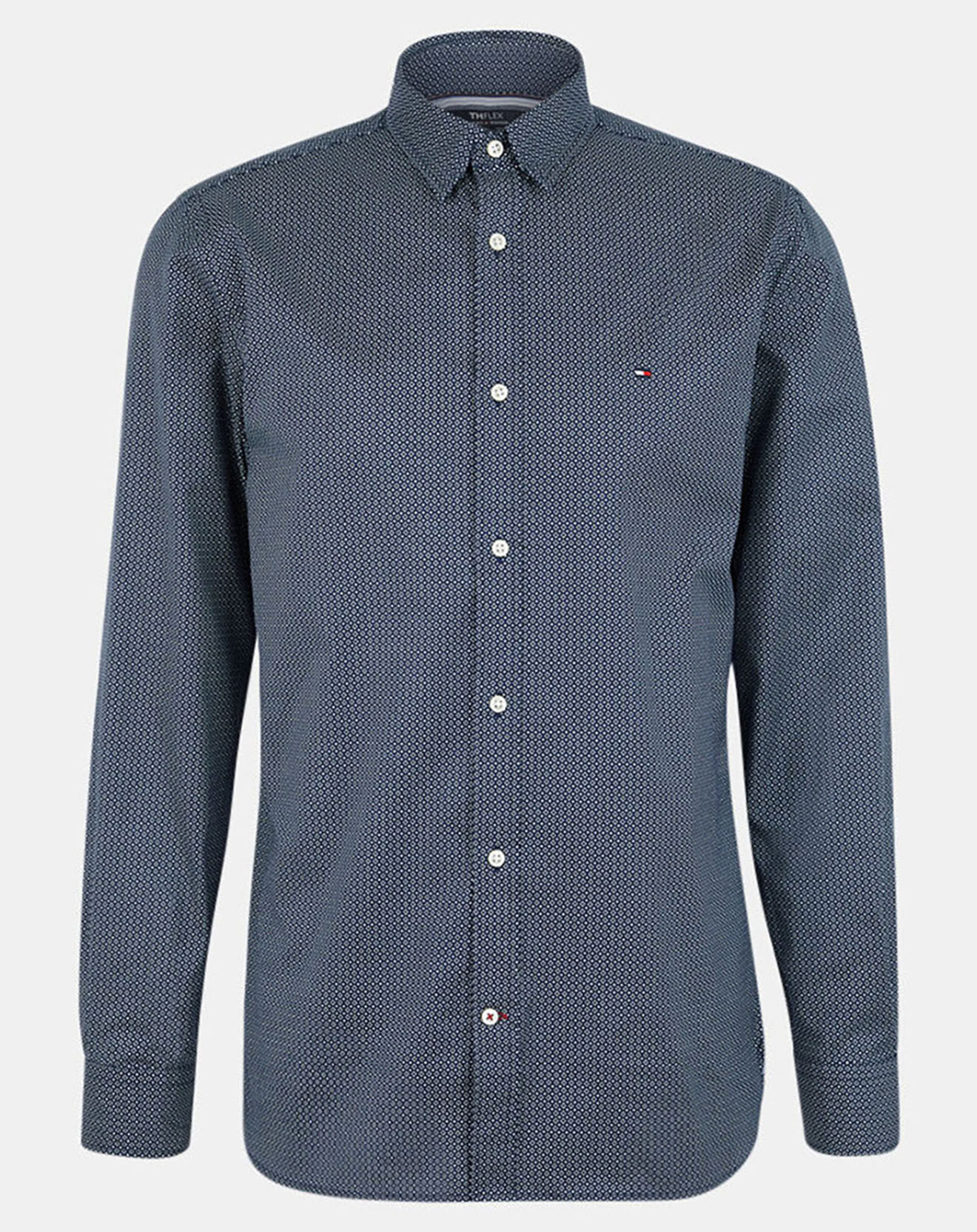 Tommy Hilfiger Chemise regular fit flex imprimé floral bleu marine
