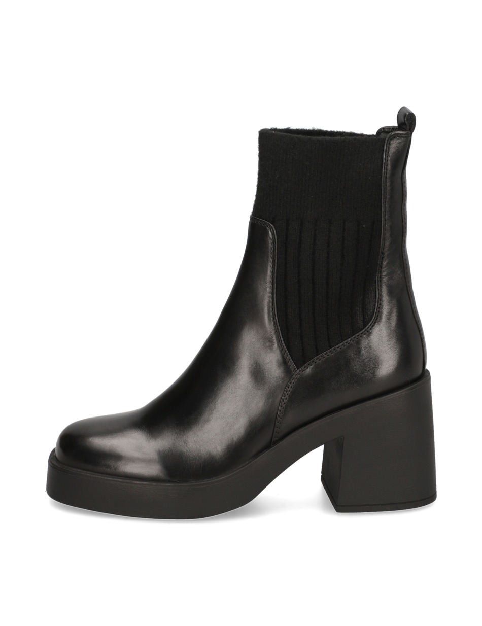 Glattleder Stiefelette