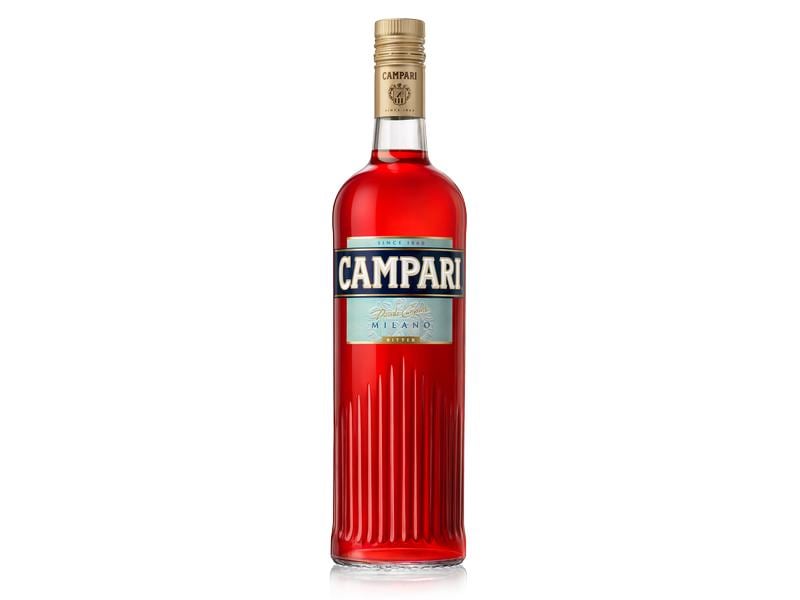 Campari Kräuter bitter 1 l Aperitiflikör mit herbem Kräutergeschmack