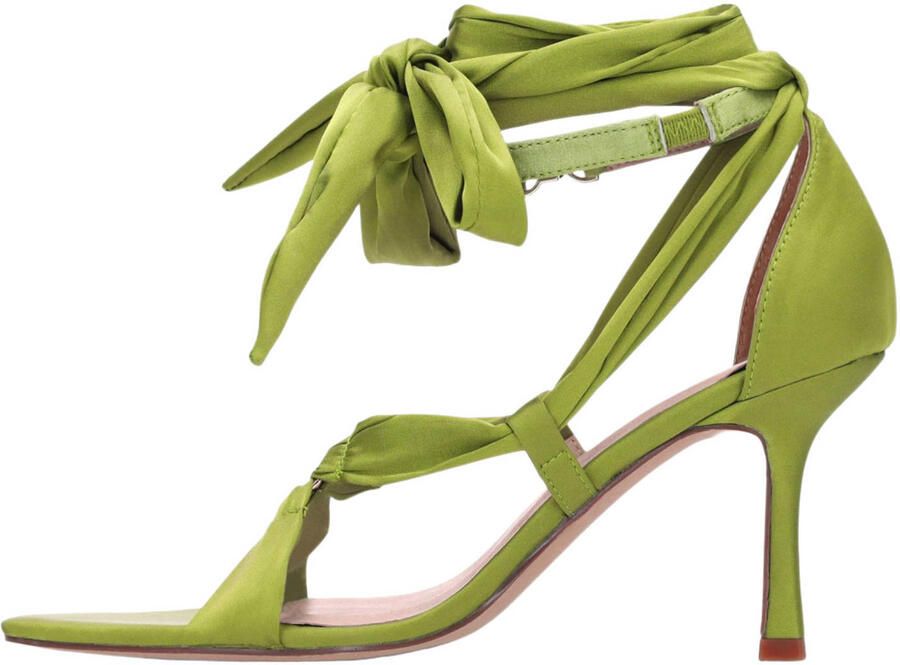 Sacha Dames Groene sandalen met hak