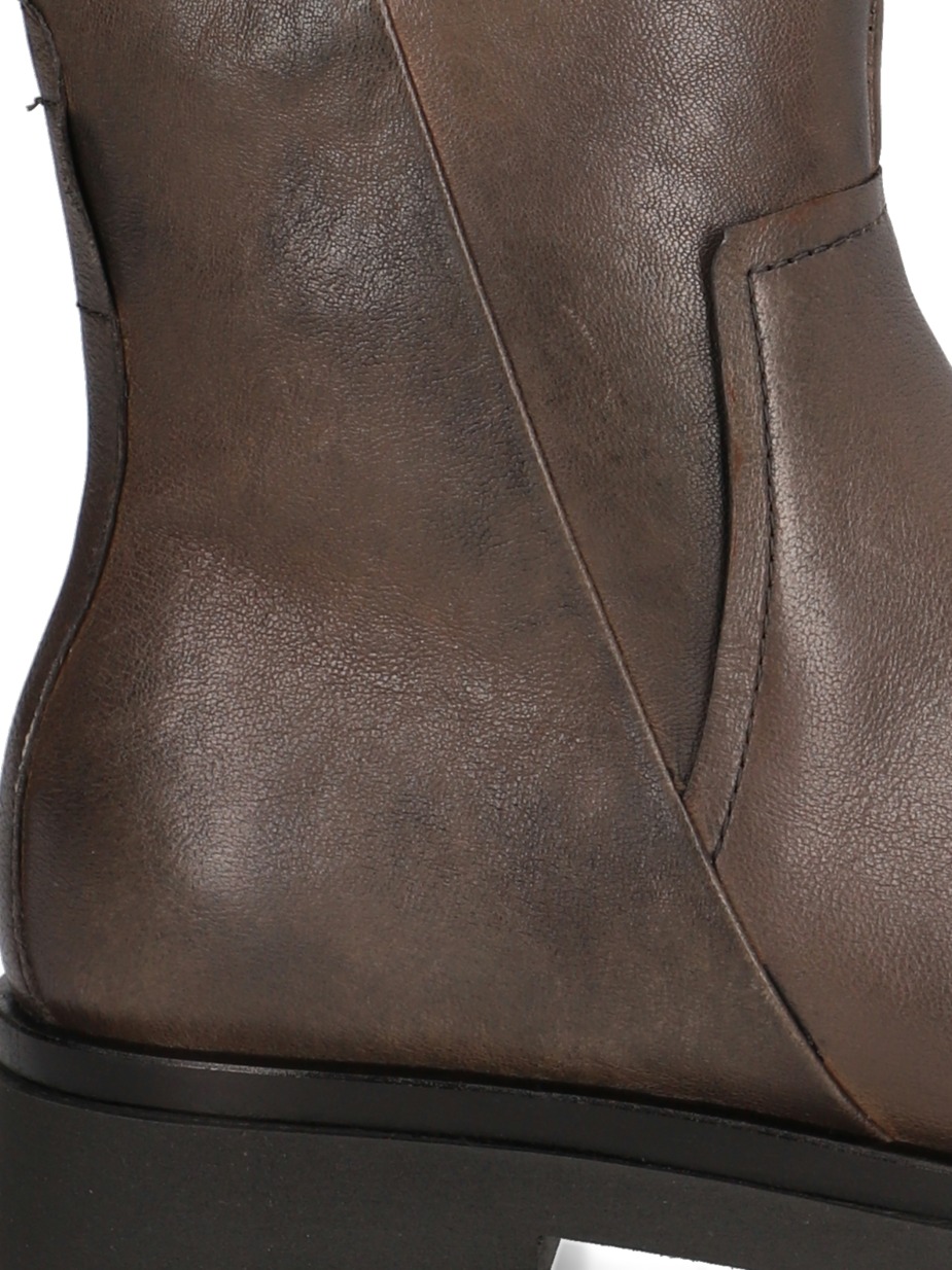 Glattleder Boot