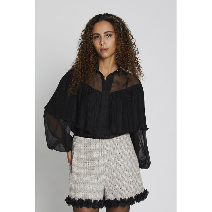 Bruuns Bazaar FumewortBBNadinus shorts Grey check