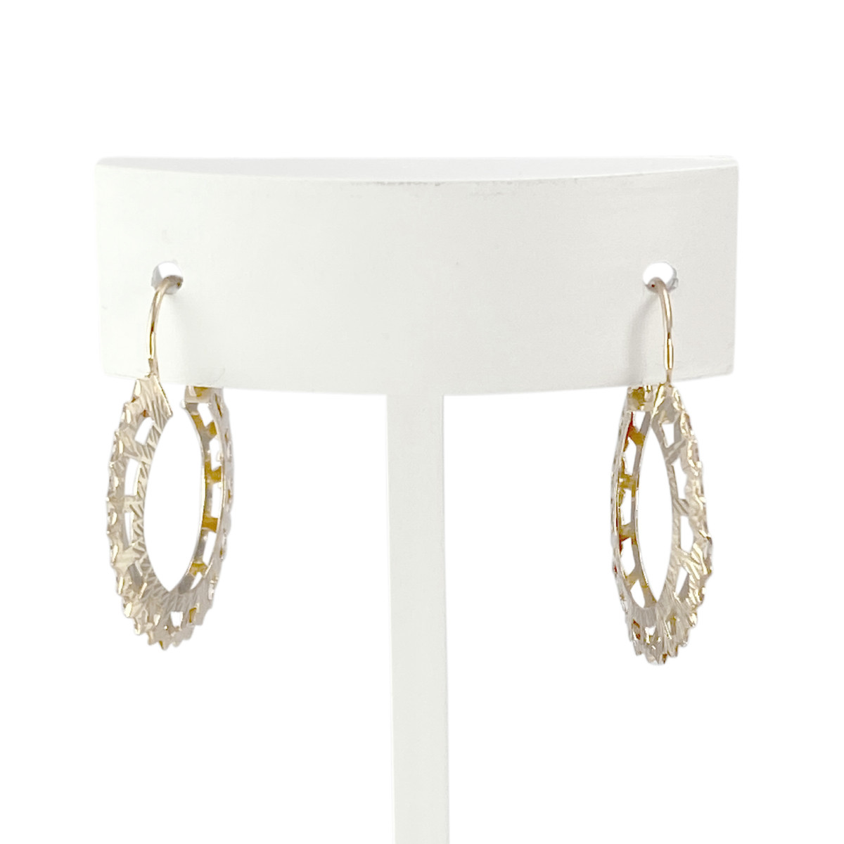 Boucles d'oreilles d'occasion or 750 jaune