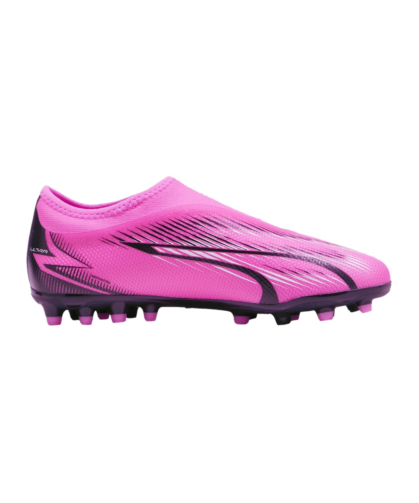PUMA ULTRA Match LL MG Phenomenal Jr Kids Pink Weiss Schwarz F01