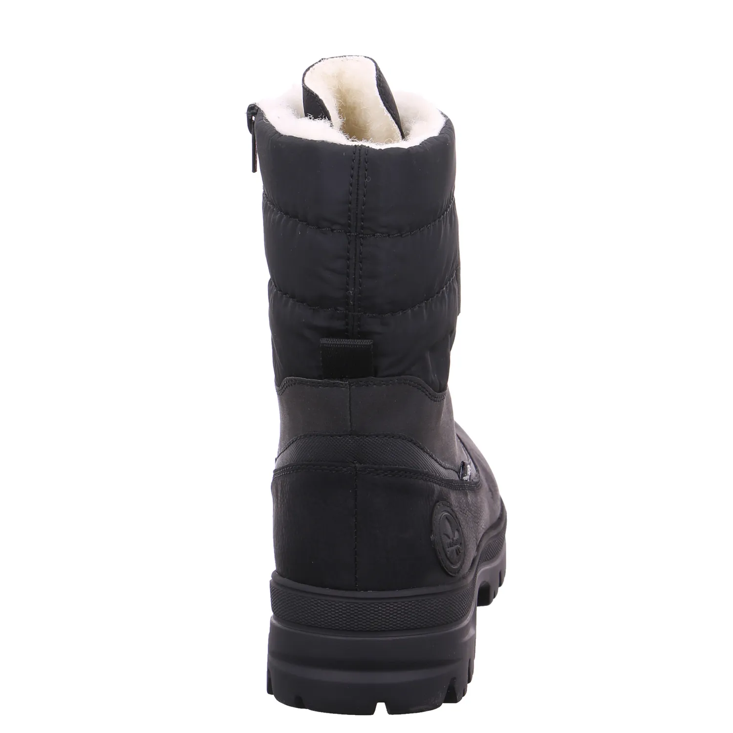 RIEKER Snowboots Schwarz Synthetik