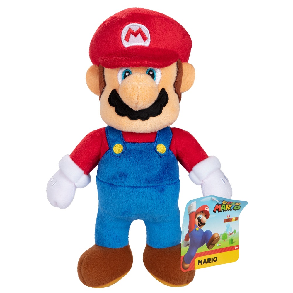 Nintendo Super Mario 23 cm großer Mario-Plüsch