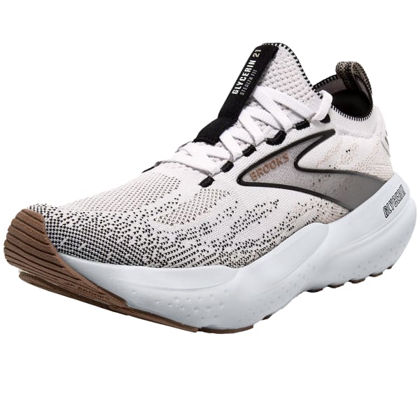 Chaussure running BROOKS GLYCERIN STEALTHFIT 21 WHITE/GREY/BLACK