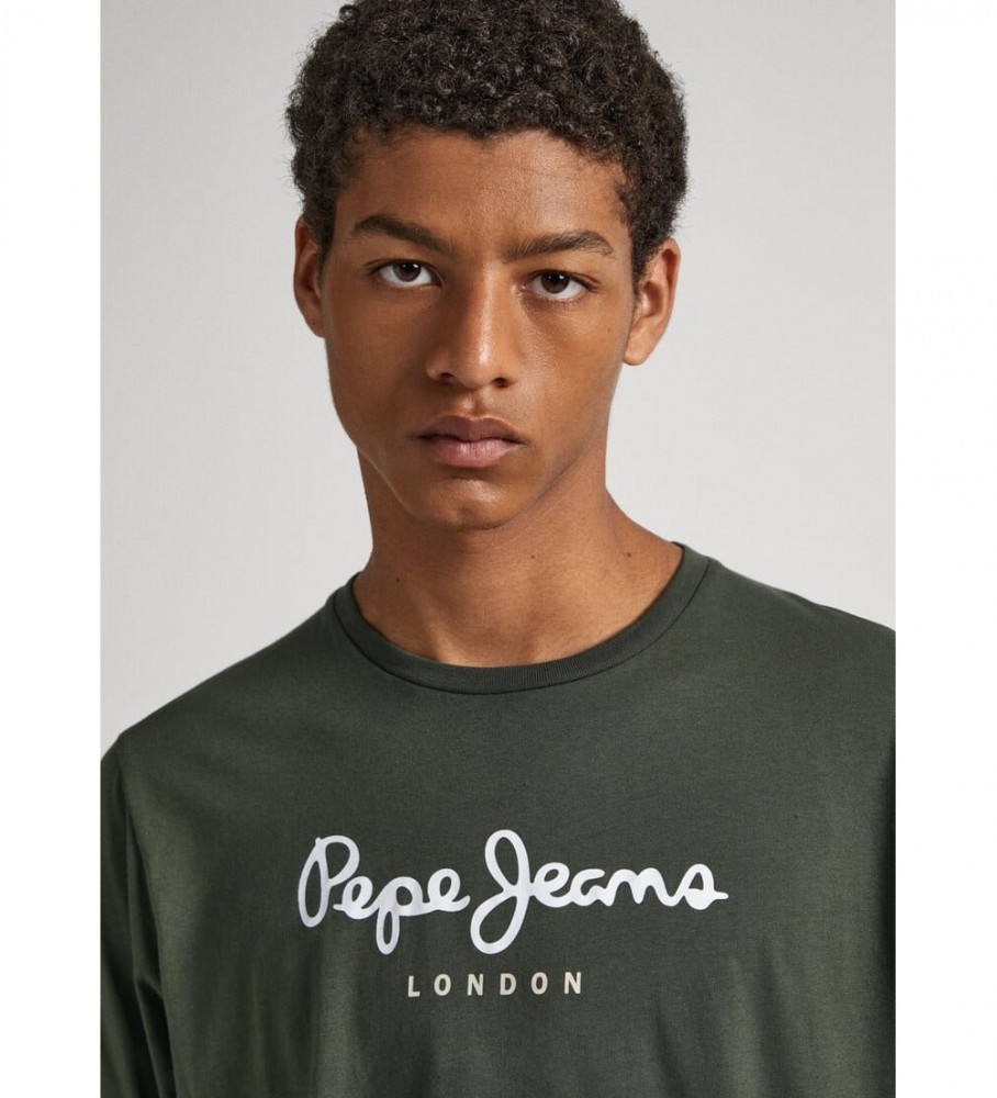 Camiseta Pepe Jeans Eggo Long N verde