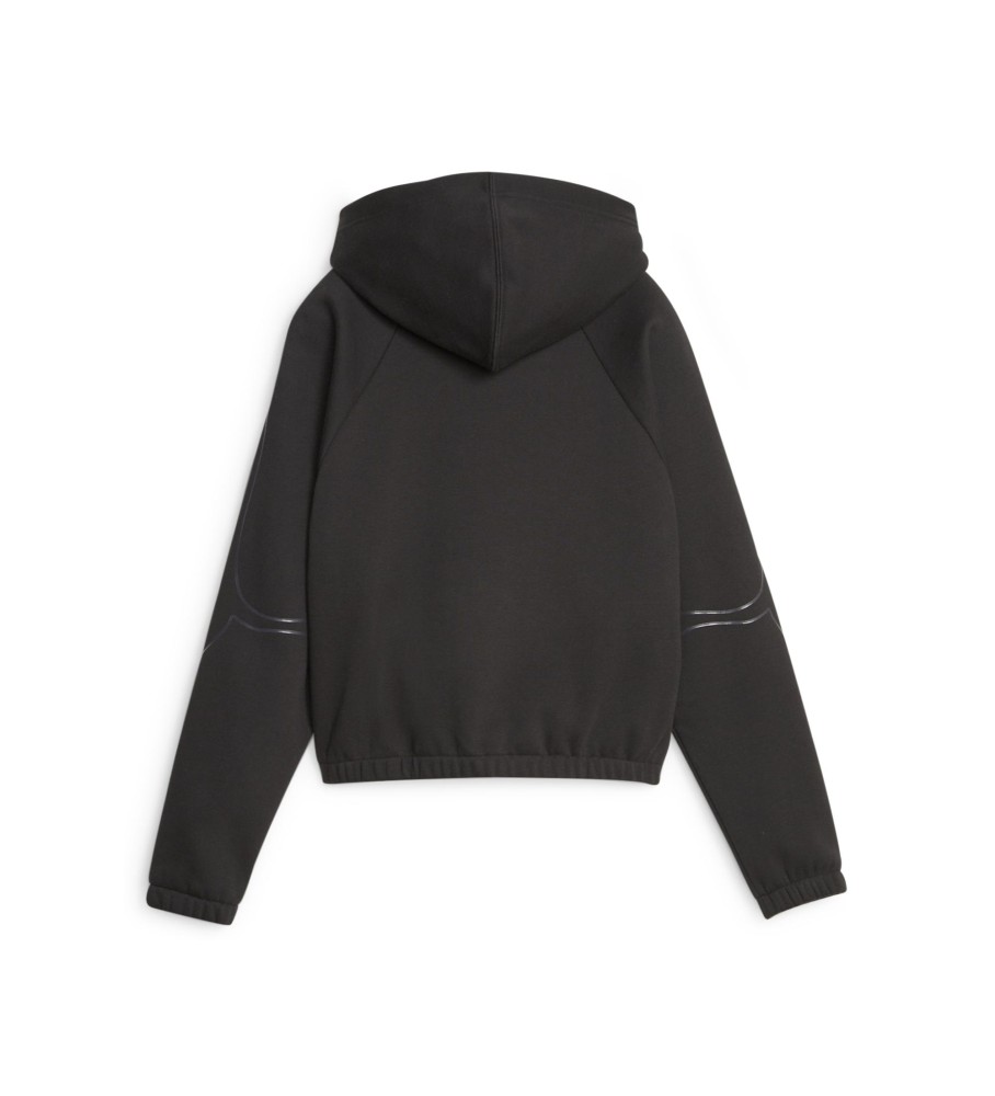 Moletom preto Puma Motion Cat