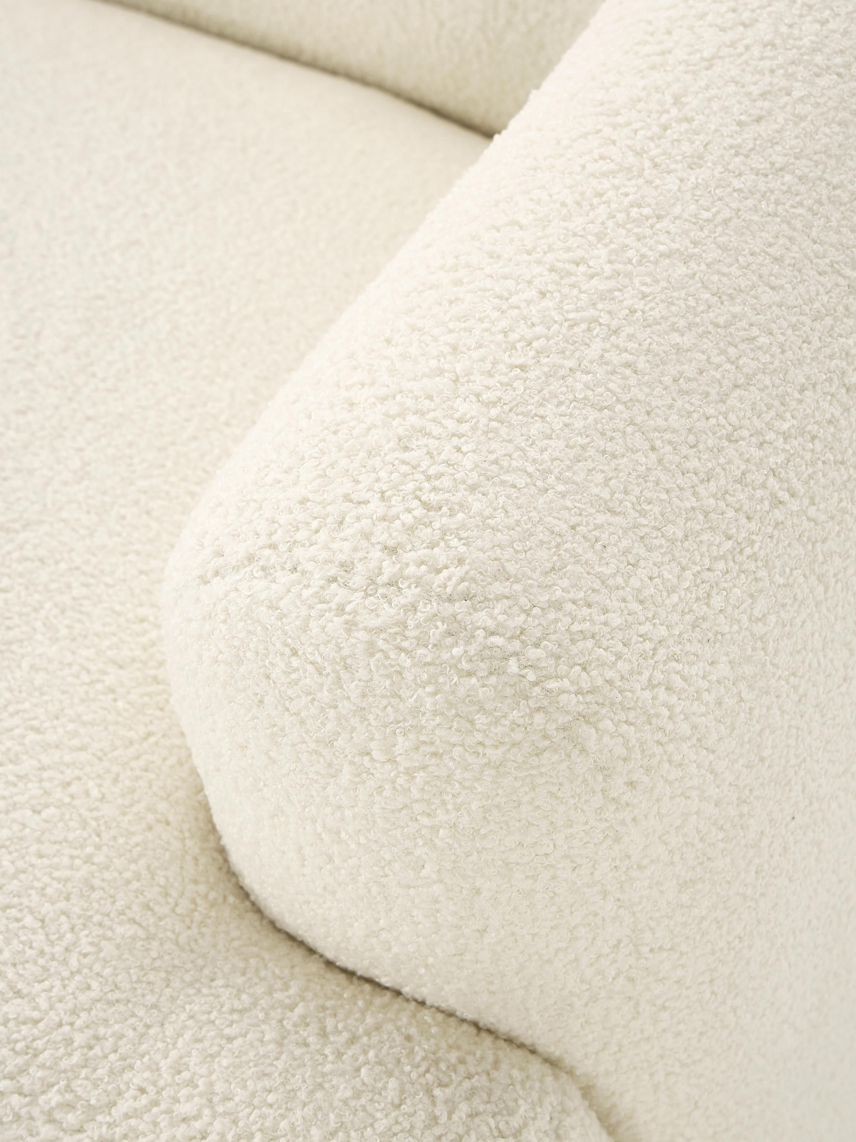 Modulaire teddy hoekbank Sofia (3-zits)