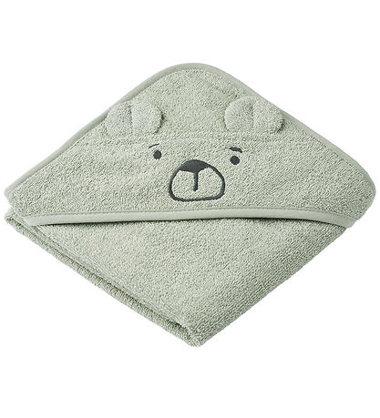 Liewood Babyh?ndkl?de - 70x70 cm - Albert - Bear Dove Blue