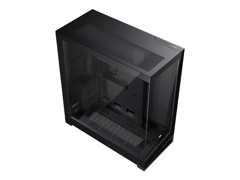 Phanteks NV7 - FT - udvidet ATX - sidepanel med vindue (hærdet glas) - ingen strømforsyning (ATX) - sort satin - USB/Lyd