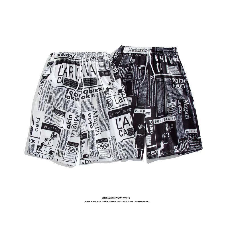jaywoon - Leaf Print Shorts