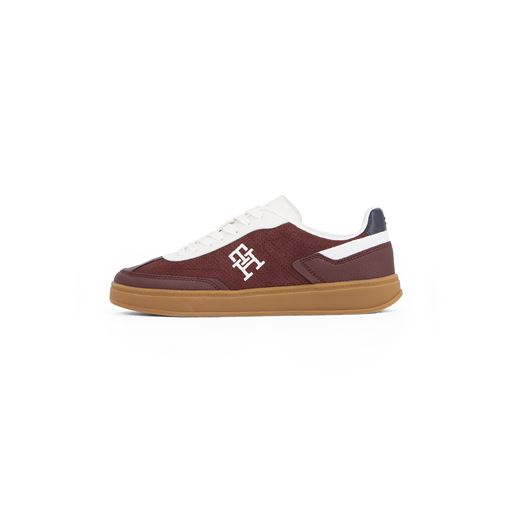 Tommy Hilfiger The Heritage Sneakers, Burgundy Velvet/Ecru, 42