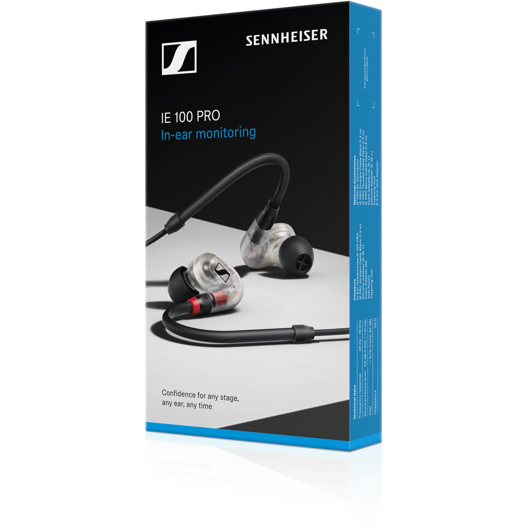 Sennheiser IE 100 PRO Clear live in-ear monitors