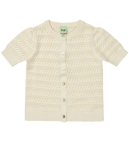 FUB Cardigan - Strick - Ecru