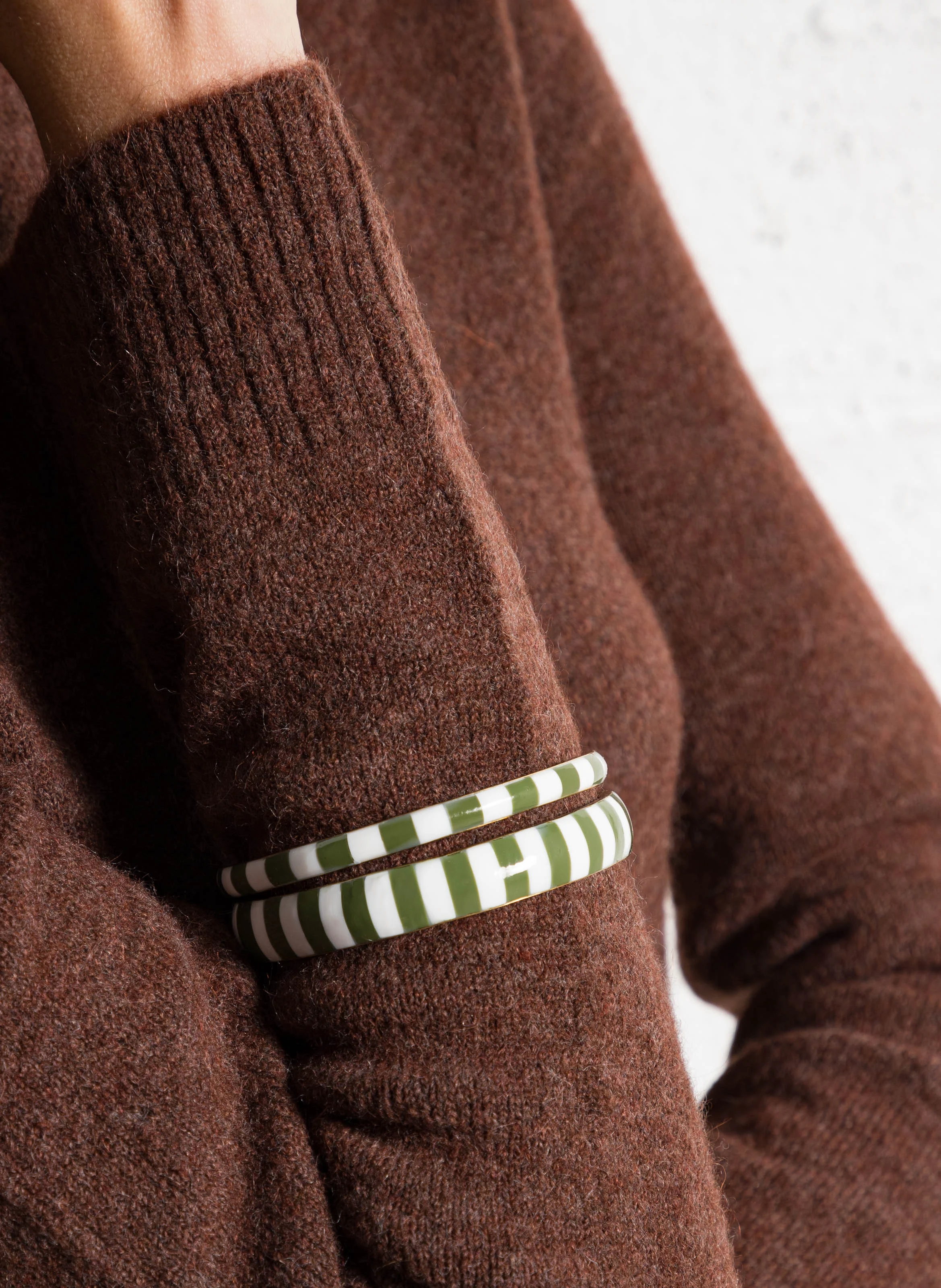 MAIWEN - Lot de 2 joncs | Vert