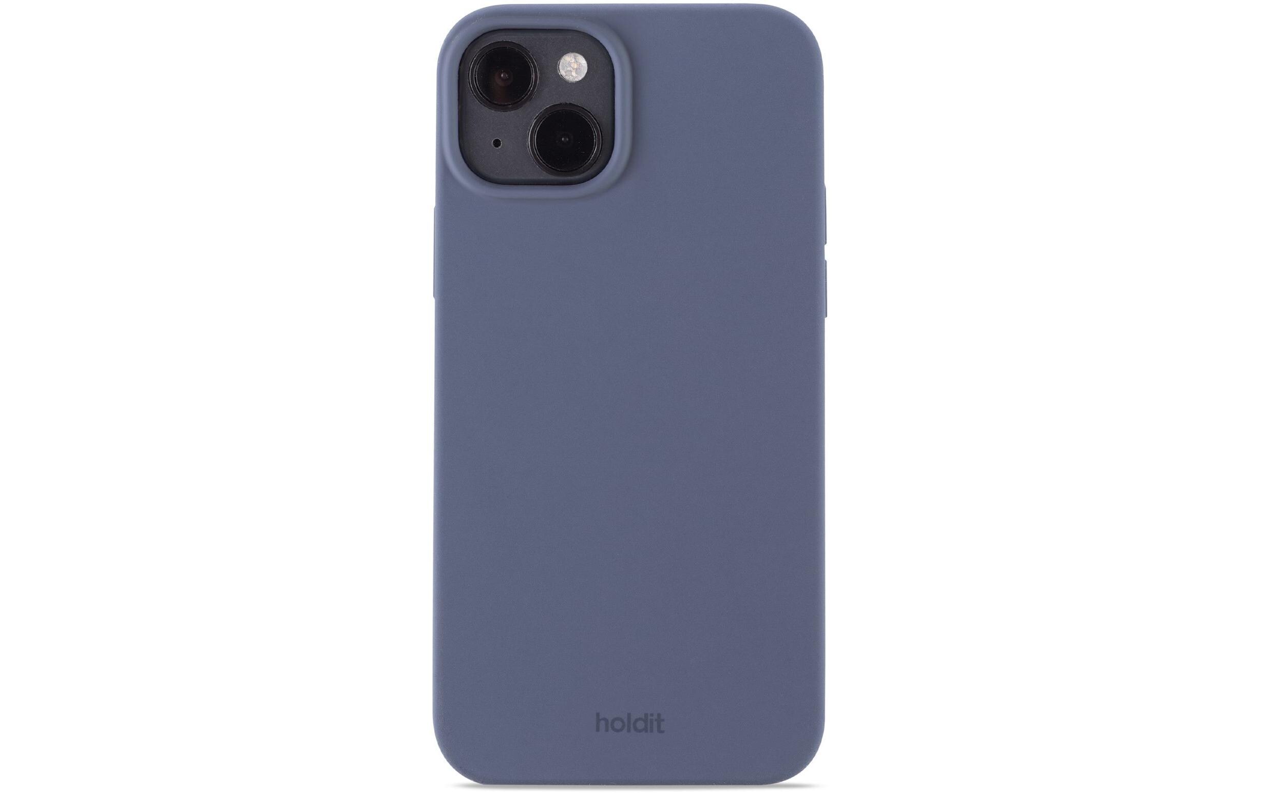 Back Cover Silicone iPhone 15 Plus BlauModerne Handyhülle aus ultradünnem und griffigem Silikon für das Apple iPhone 15 Plus