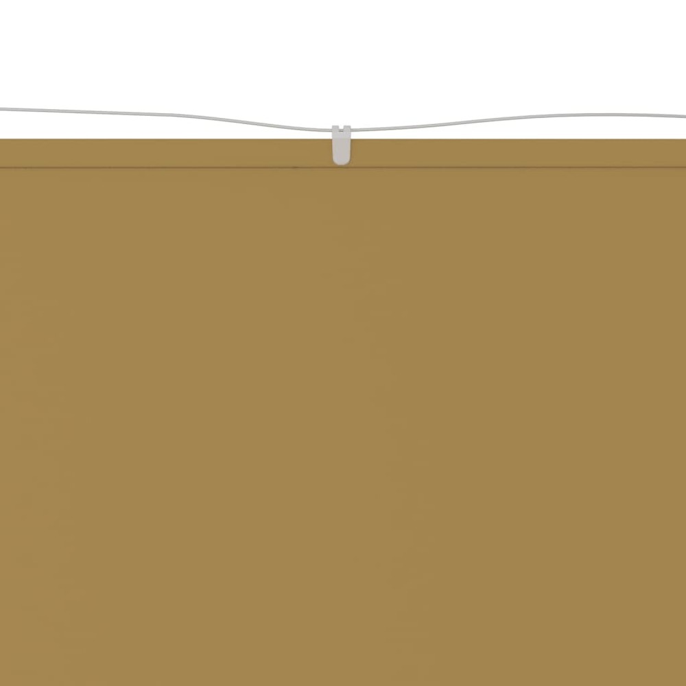 Auvent vertical 60x270 cm tissu oxford beige