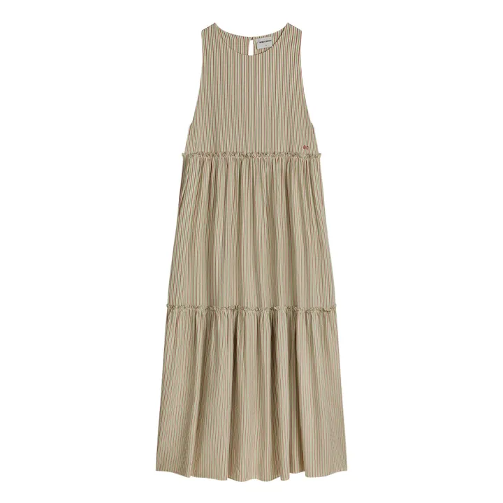 Bobo Choses Robe Rayures - Collection Femme  | Ecru