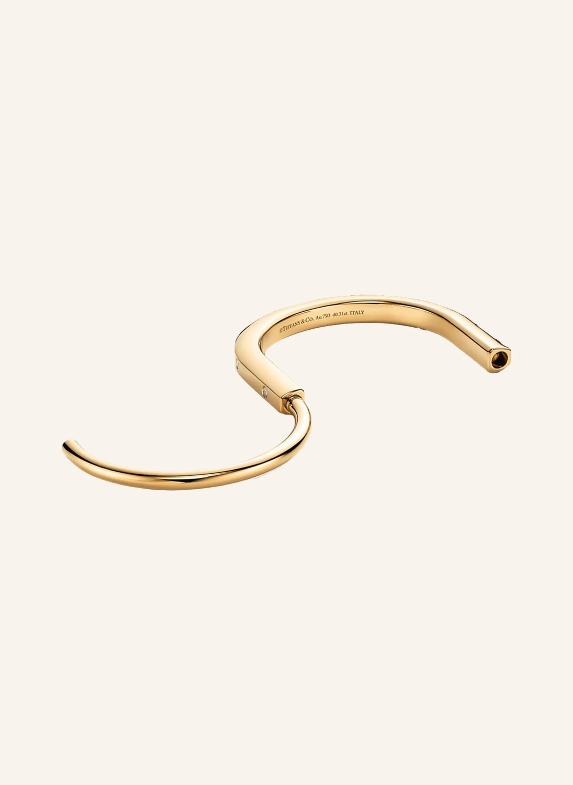 TIFFANY & Co. Tiffany Lock ARMREIF aus 18 Karat Gelbgold