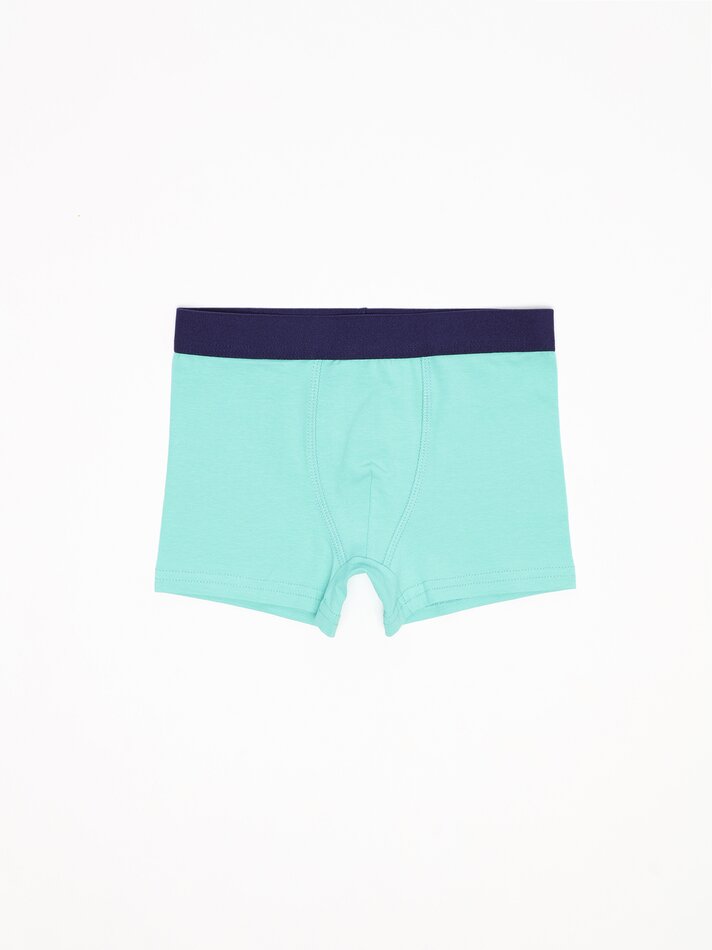Pacote com 7 cuecas boxer estampadas - Cores Variadas