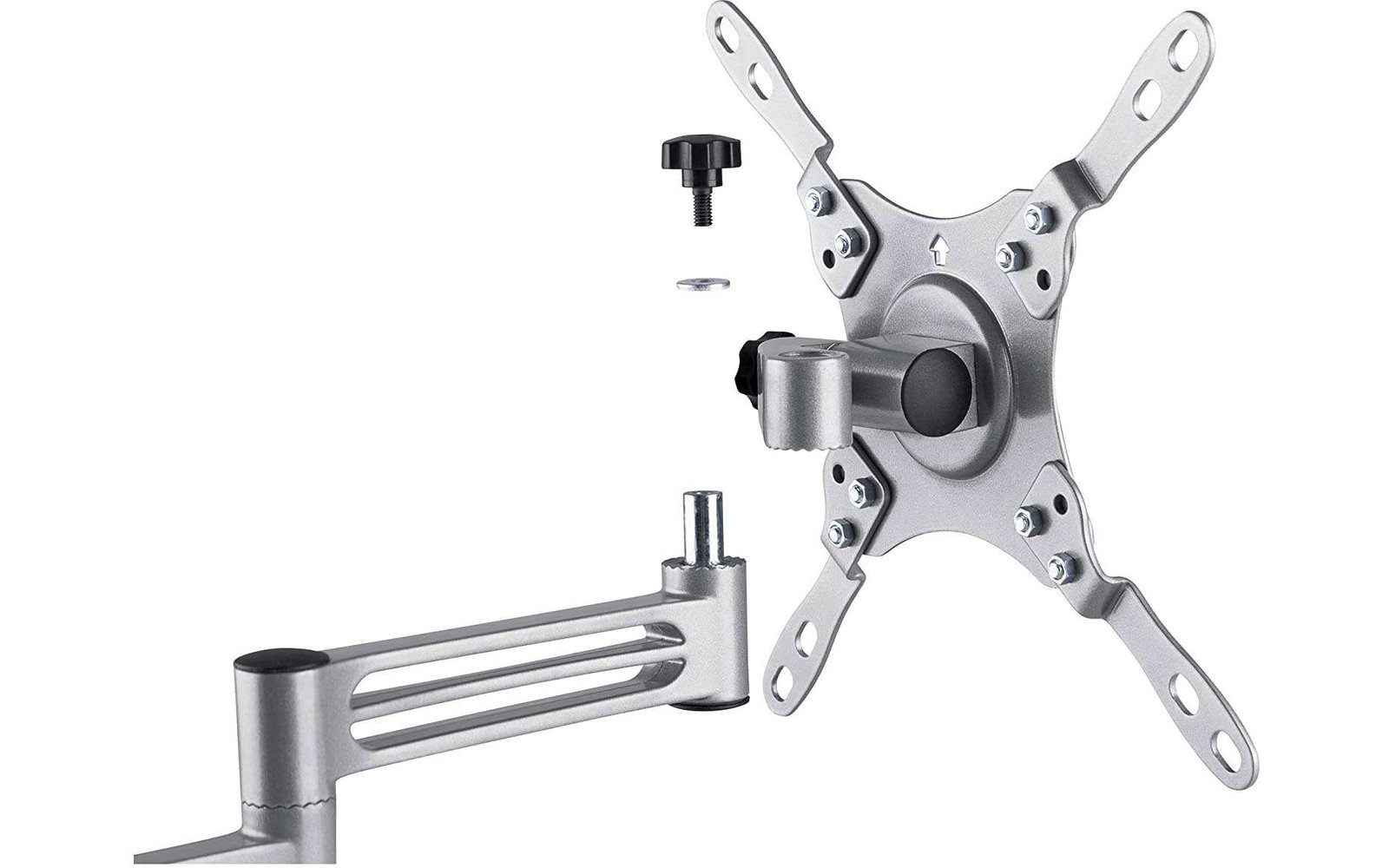 Schwaiger TV Wandhalter 33-109 cm 3 Gelenke silber