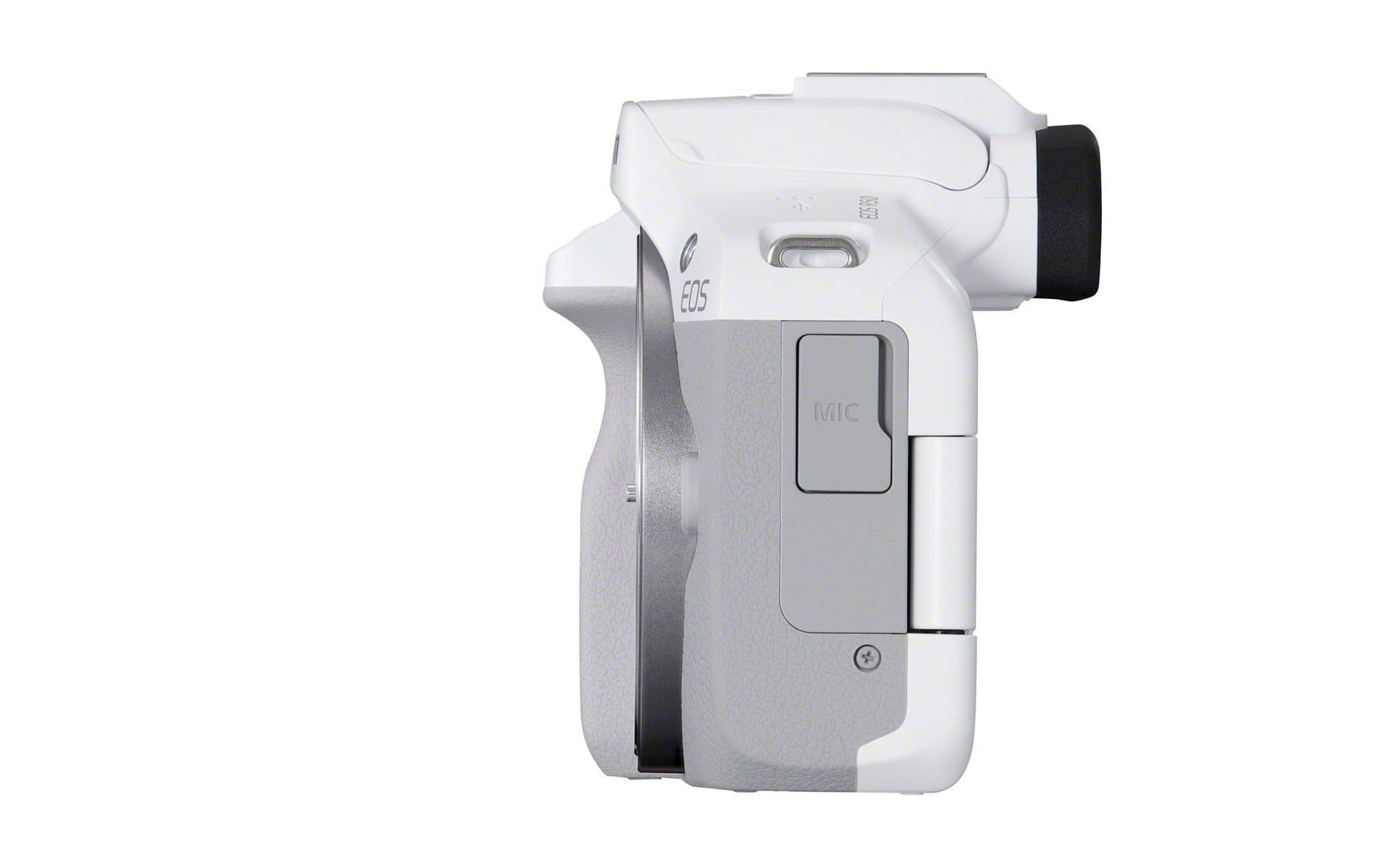 Fotokamera EOS R50 Kit RF-S 18-45 Weiss<br>Perfekte Einstieg in die EOS R Reihe für aktive Content Creator