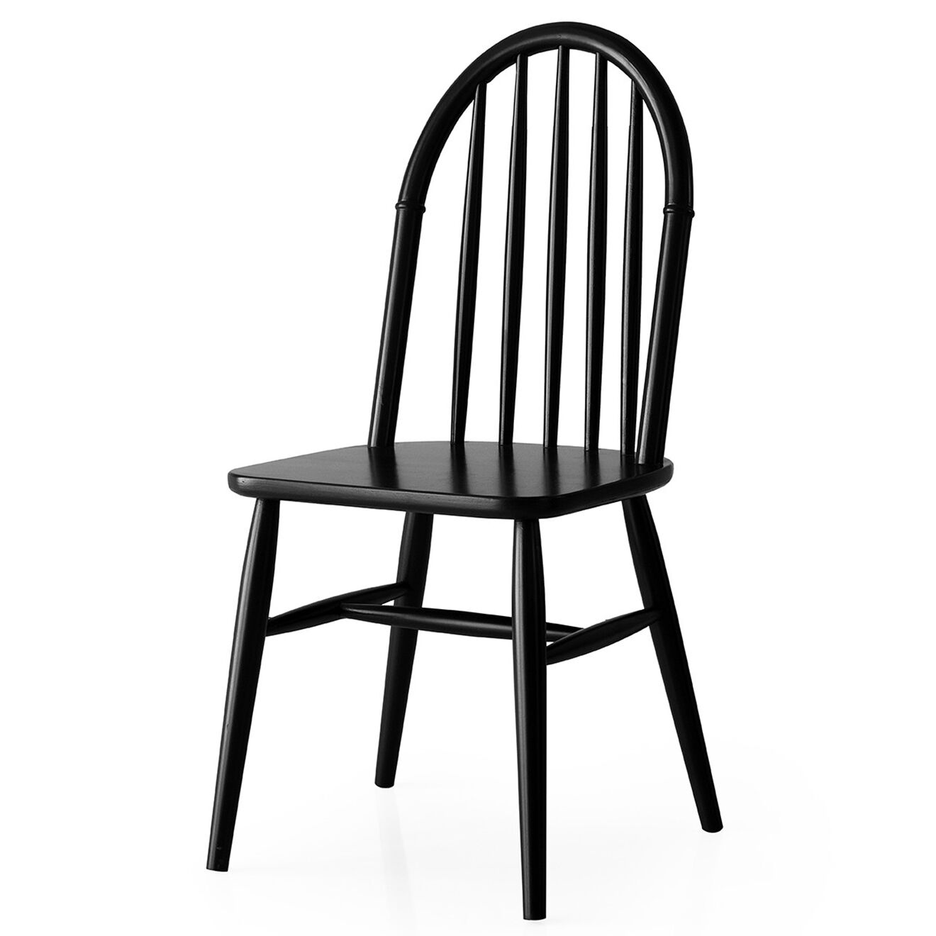 Homitis Chaise Bony noire - 42x43x96 cm