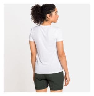 Maillot Manches Courtes Odlo F-Dry Blanc Femme