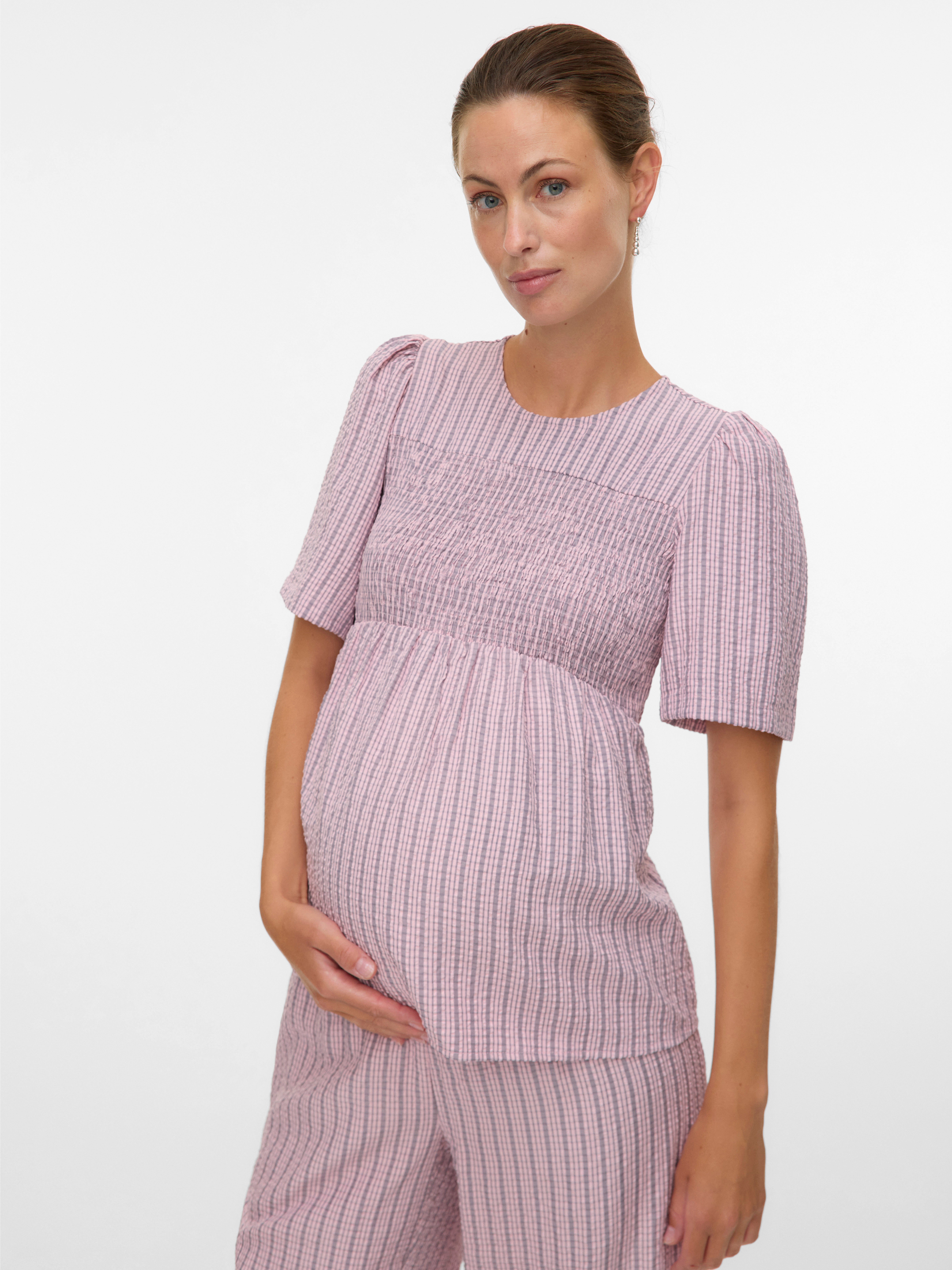 Regular fit O-hals Top