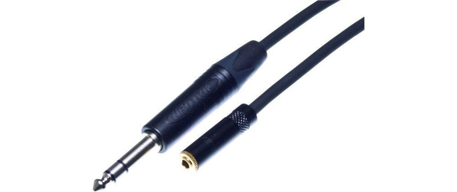 Audio-Kabel NKKMJ6-BL 6.3 mm Klinke - 3.5 mm Klinke 6 mVerlängerungskabel