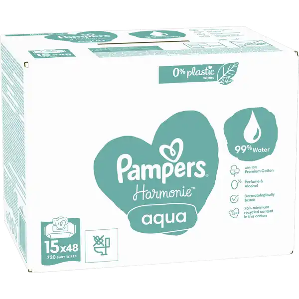 Harmonie Feuchttücher Aqua