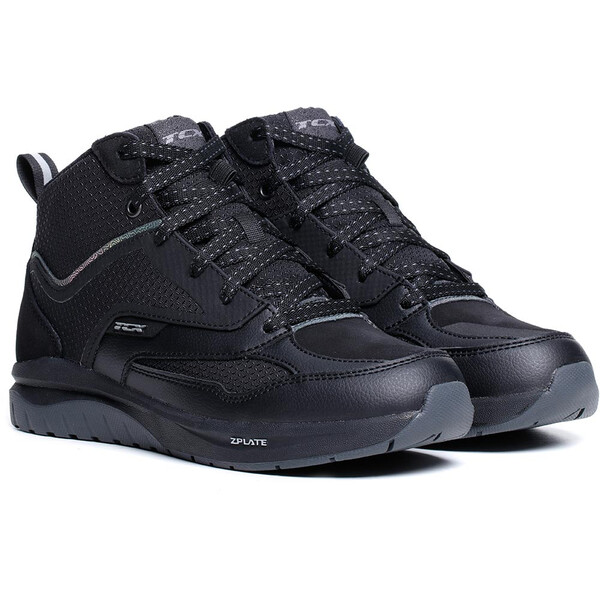 TCX - Baskets femme Nalbak Waterproof Woman Noir / Chrome