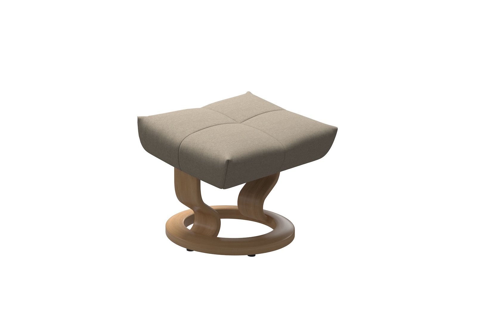 David krakk Tekstil Calido Light Beige - Classic - Eik