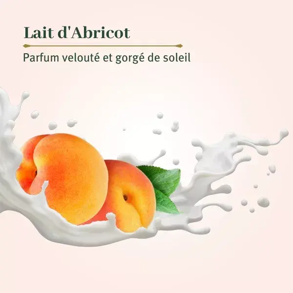 Le Petit Olivier - Creme de Banho Extra Suave - Leite de Damasco - Sem Sabão 750ml