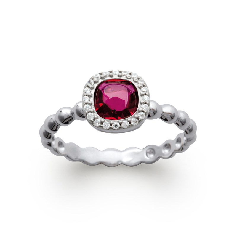Bague Femme - Argent 925 - Oxyde de zirconium