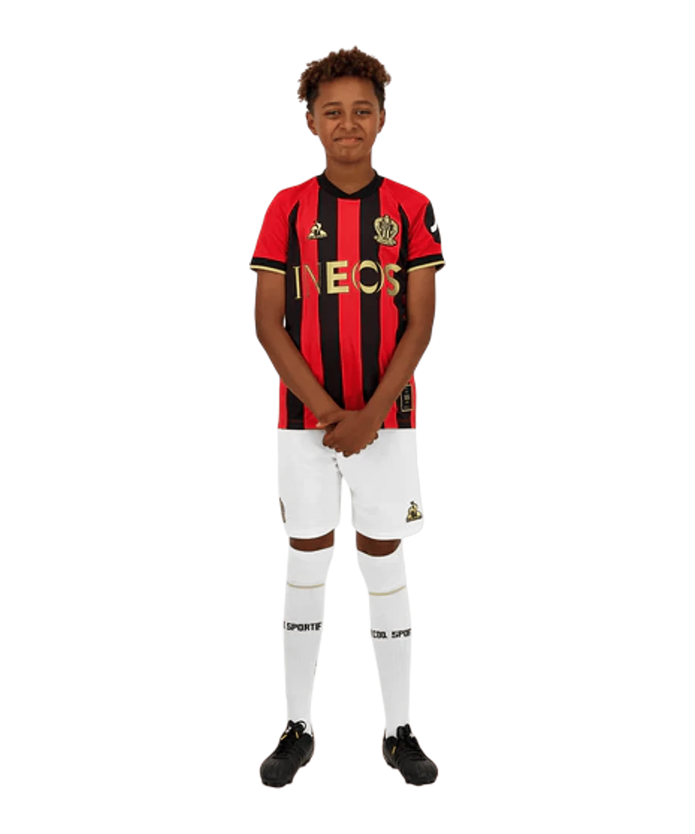 Le Coq Sportif OGC Nizza Trikot Home 2024/2025 Kids Rot