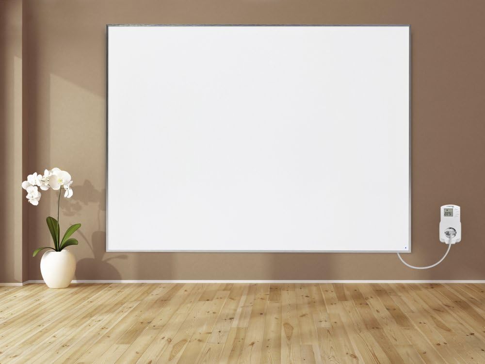 TROTEC Infrarot Wandheizung TIH 1100 S – Heizleistung 1100 W – Elektro Heizkörper, 1205 x 905 mm, IP54