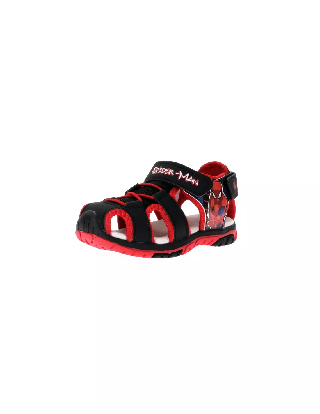 LEOMIL SP011920 - SPIDERMAN - Chaussures & Accessoires GarÃ§on BLACK/RED