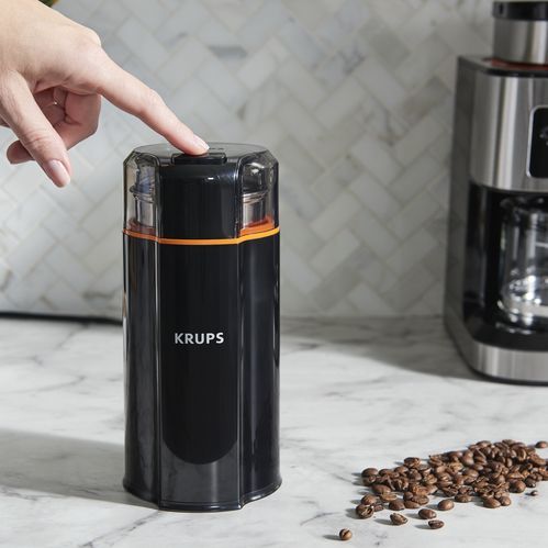 Krups - Silent Vortex GX332810 - Elektrische Koffiemolen - Roestvrijstaal - Diverse Vermalingsstanden