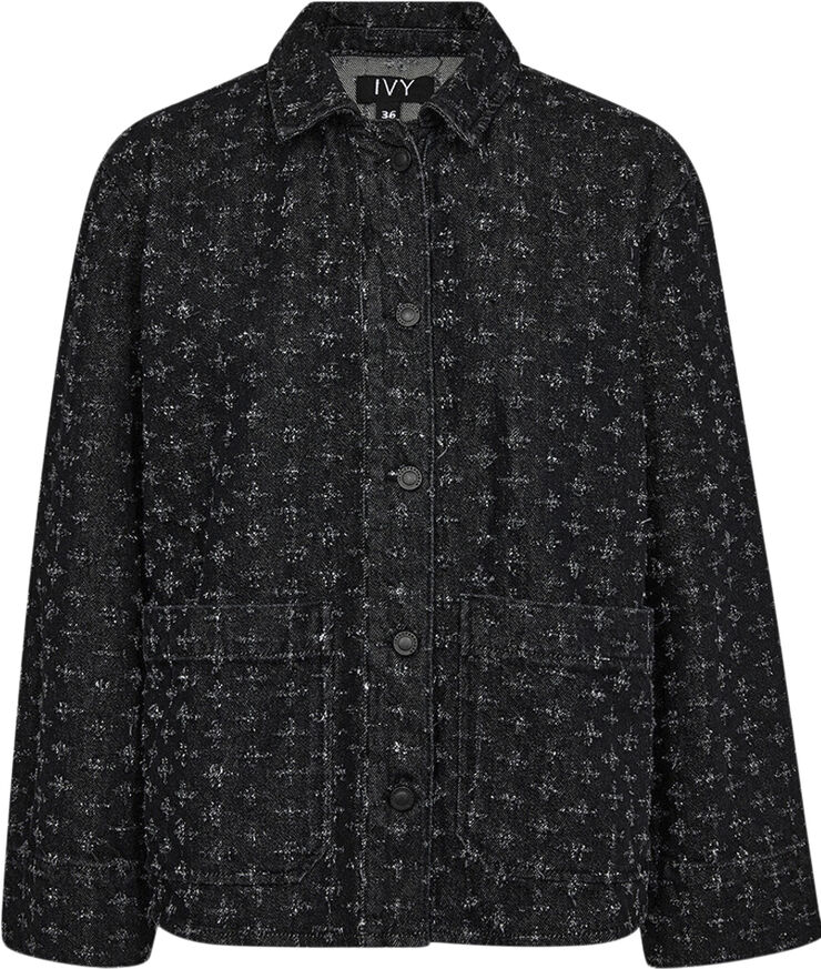 IVY Copenhagen IVY-Cory Jacket Black Punch Denim Black
