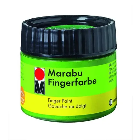 Marabu - Fingerfarbe Gelb 019, 100 ml