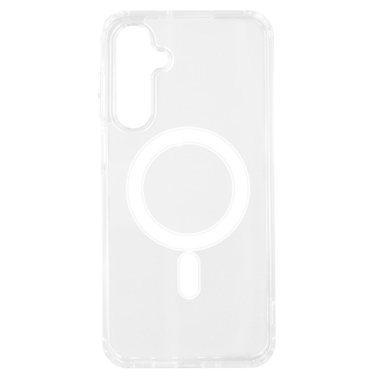Samsung Galaxy A36 Hybrid Hülle TPU Bumper Acryl Rückseite MagSafe-Modul - Transparent