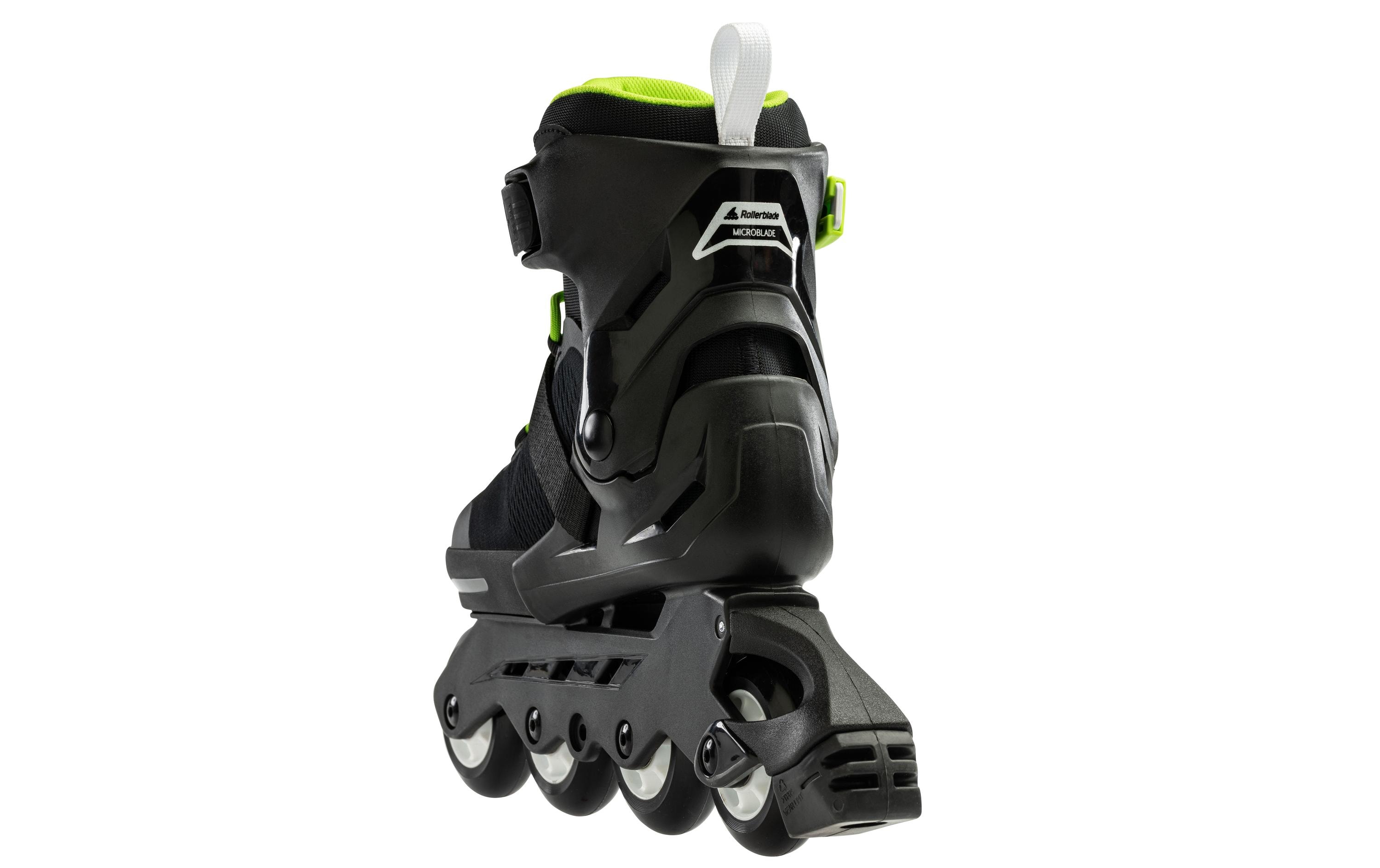 Inline-Skates Microblade 175 Black/GreenVerstellbare Inline-Skates für Kinder