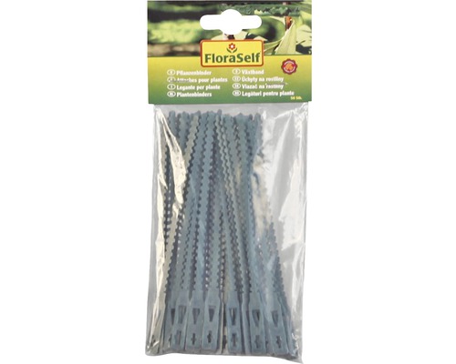 FloraSelf kunststof plantenbinders, 14 cm, 50 stuks